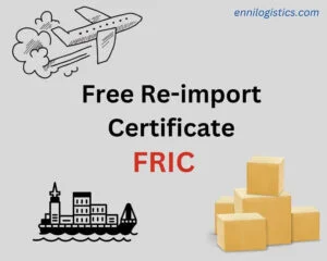 FRIC-Free reimport certificate