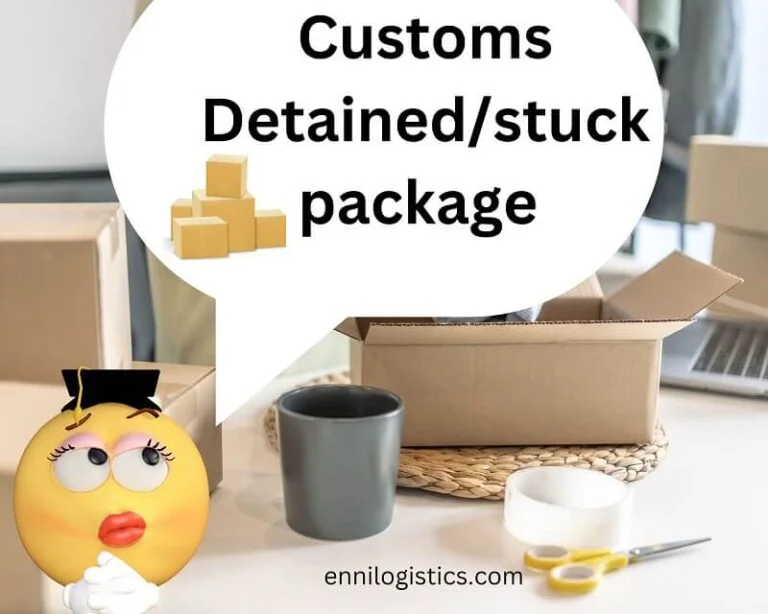 Customs detained shipment