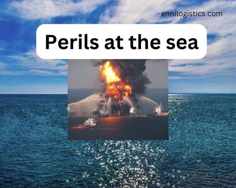 Perils at the sea