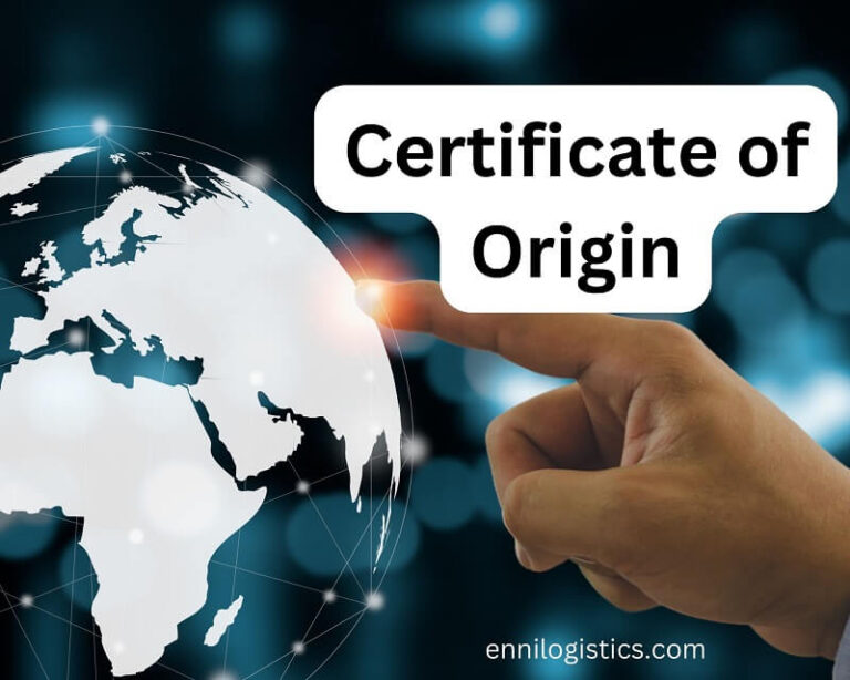 Certificate of Origin
