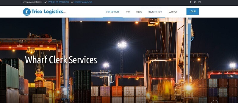 Trico Logistics wharf clerk services