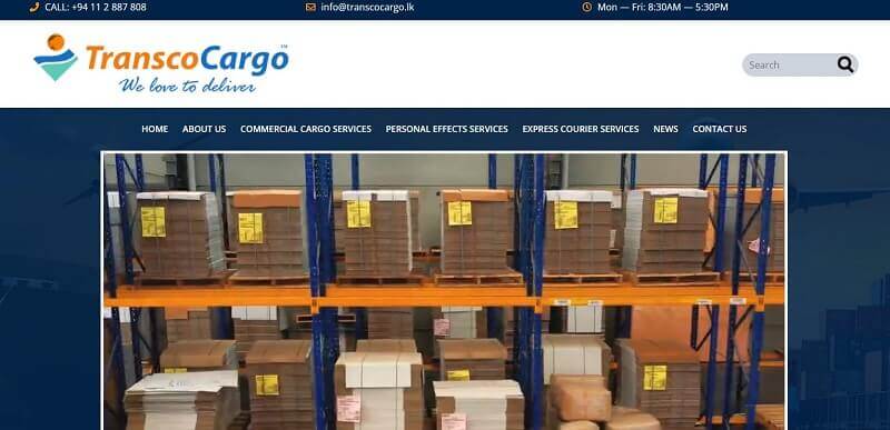 Transco cargo customs brokerage