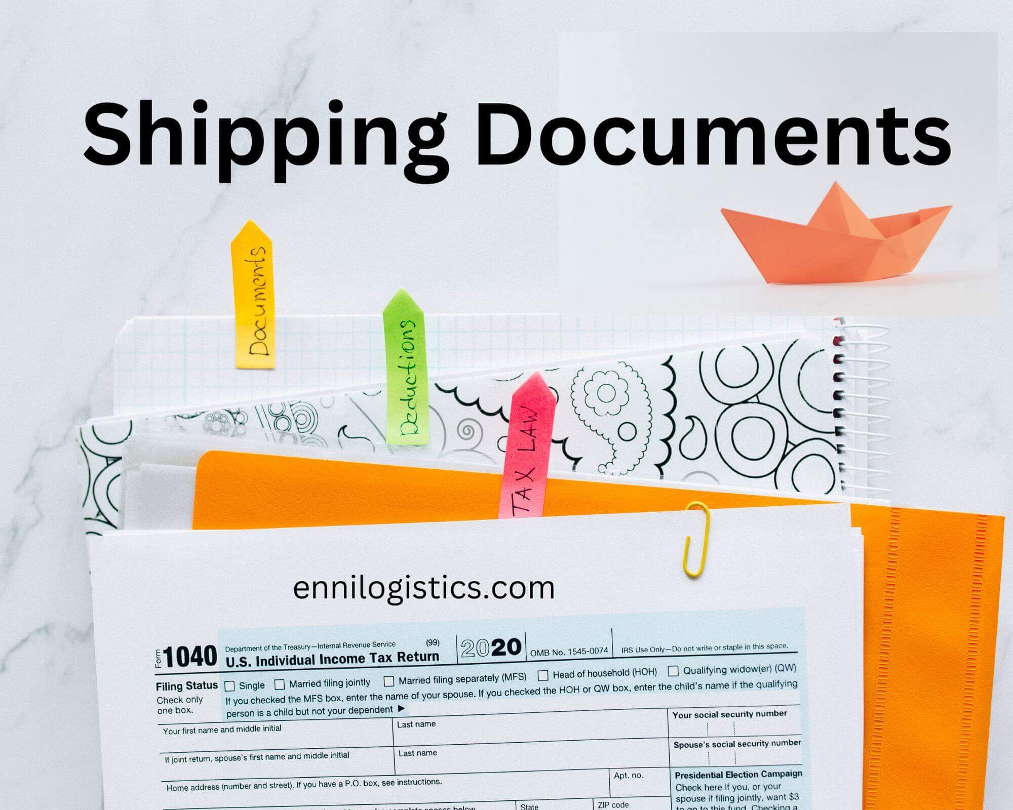 15 Essential shipping documents - Ennilogistics