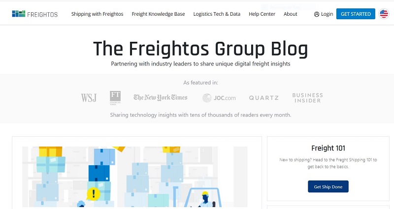 Logistics blog websites-Freightos