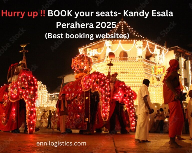 kandy Esala peraher seat booking websites